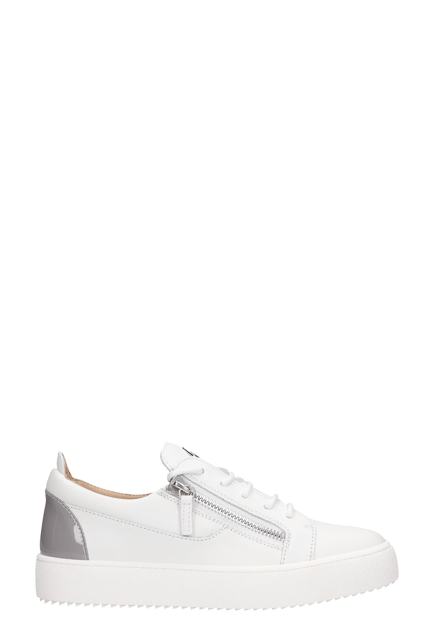 Giuseppe Zanotti Frankie Sneakers In White Leather