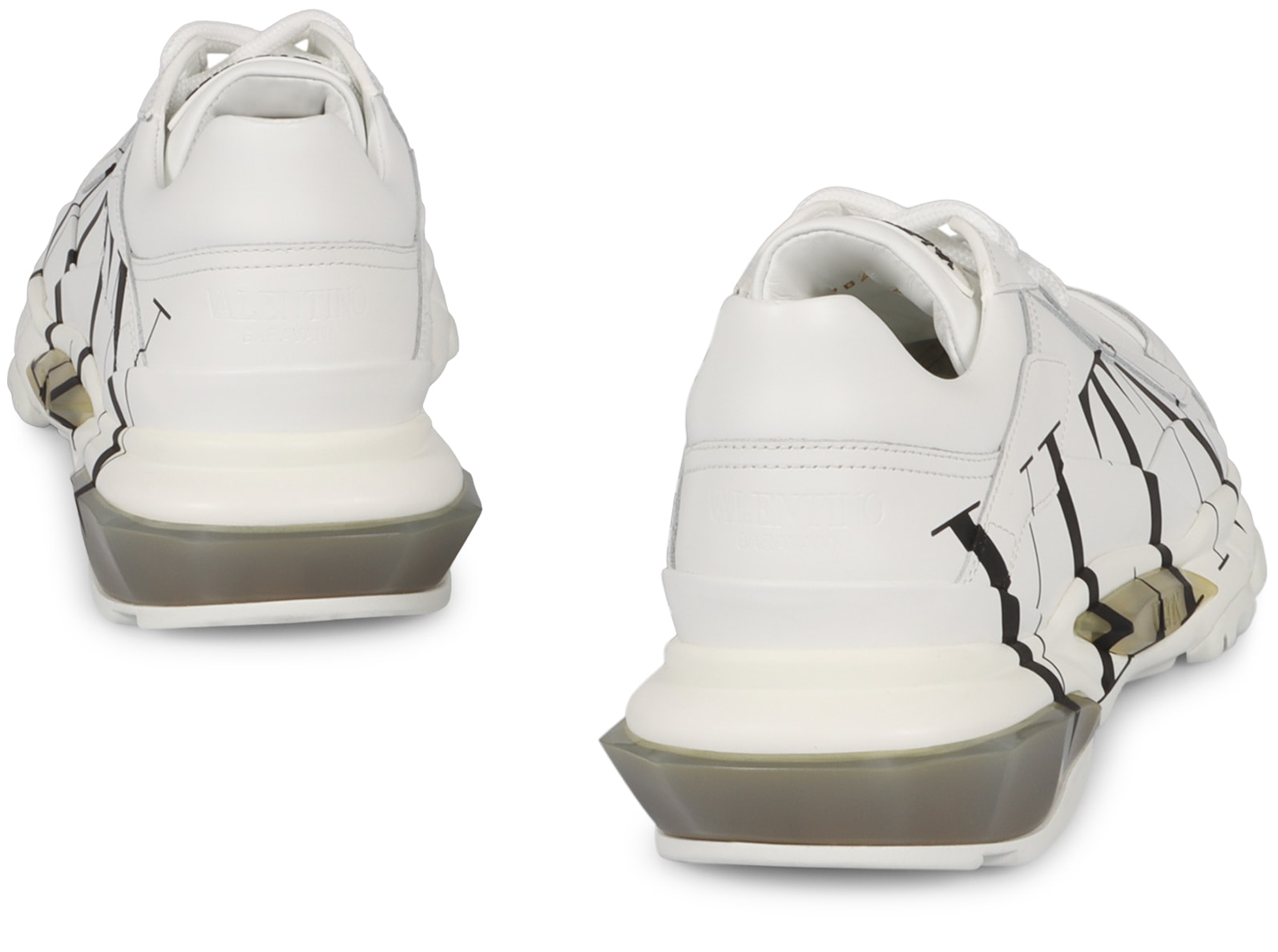 Valentino Vltn Bounce Sneaker In White In White