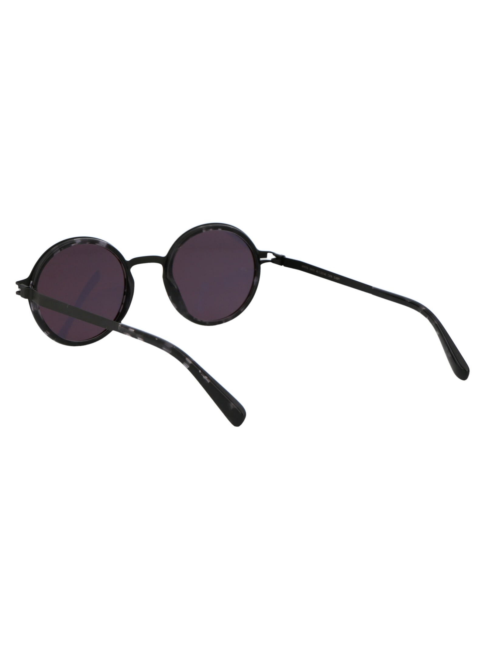 Shop Mykita Dayo Sunglasses In 876 A50-black/black Havana Coolgrey Solid