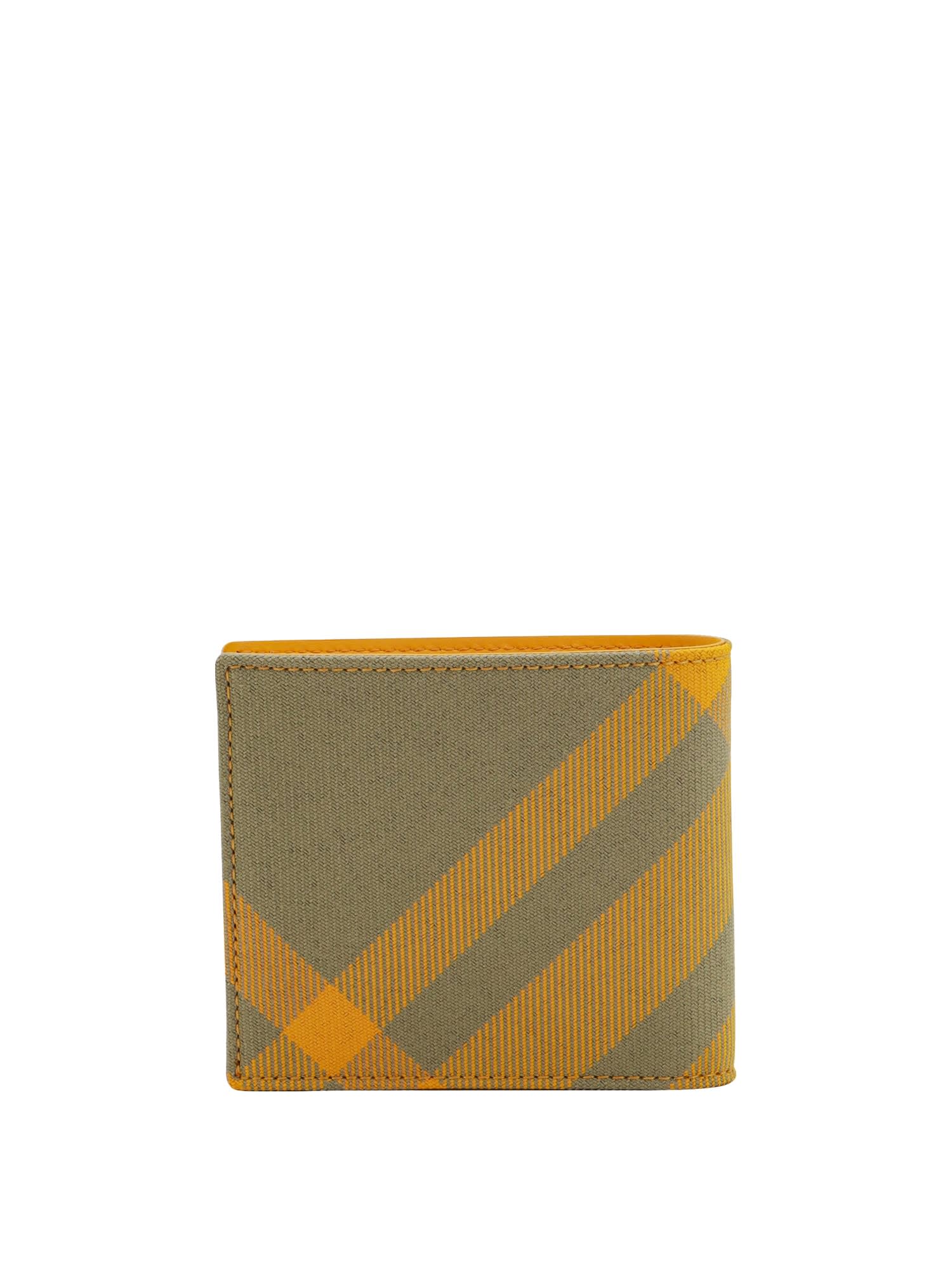 Shop Burberry Wallet In Multicolour