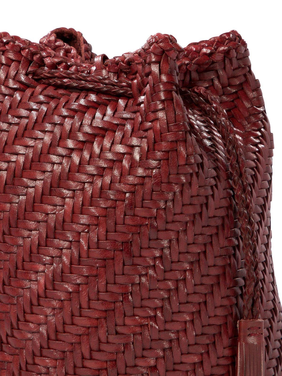 DRAGON DIFFUSION POMPOM DOUBLE JUMP BUCKET BAG