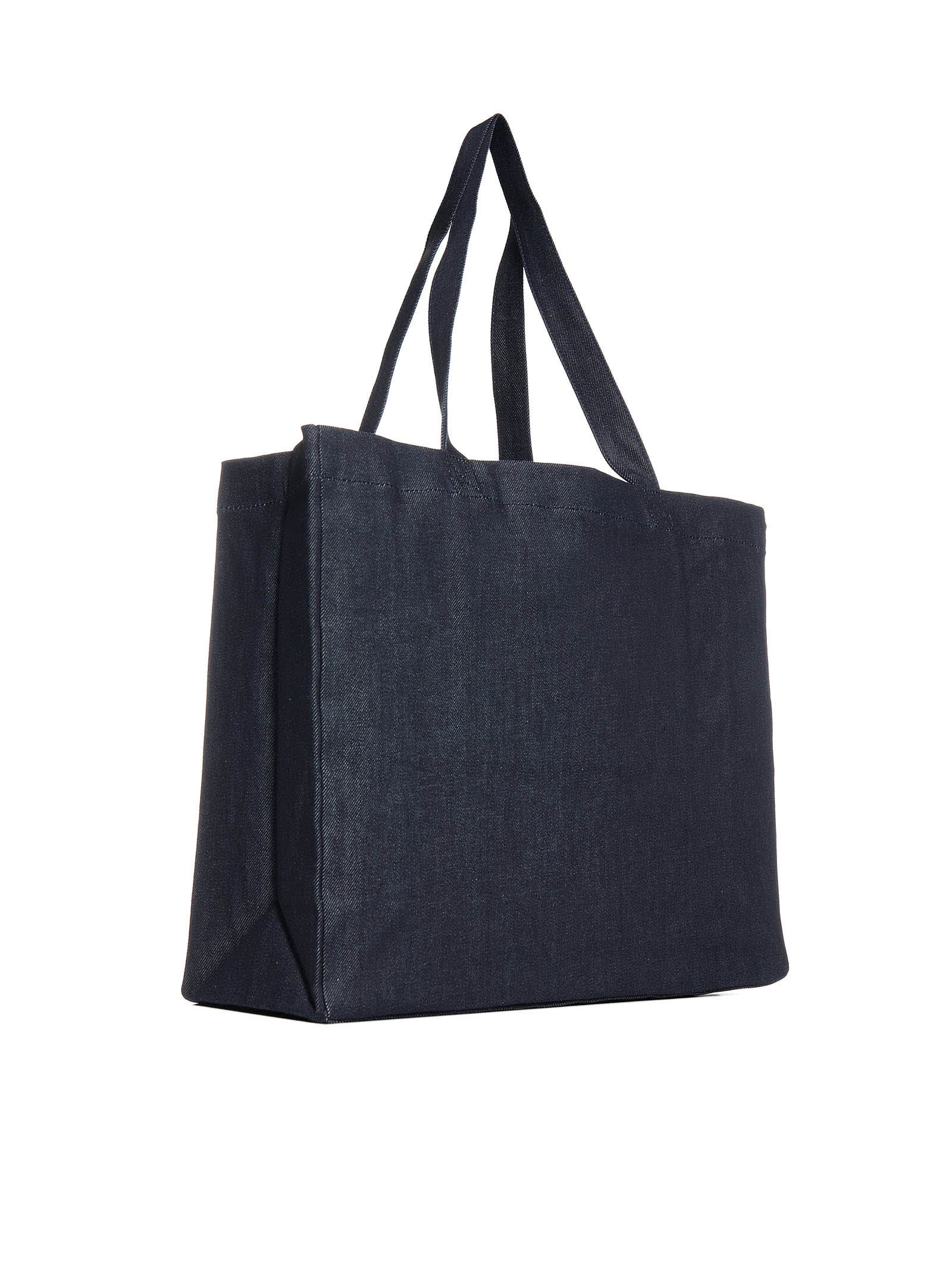 Apc A.p.c. Blue Denim Daniela Shopping Bag