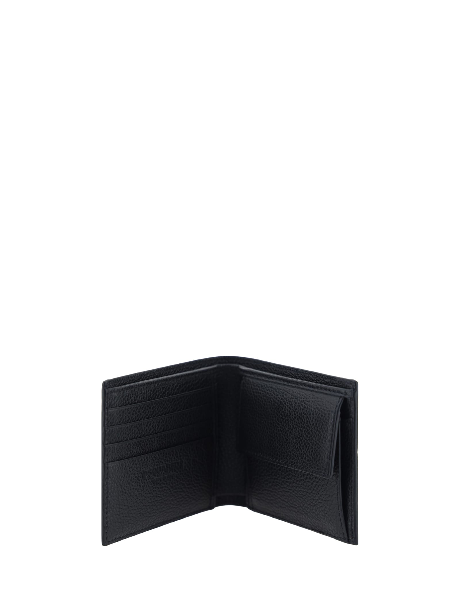 Shop Dsquared2 Bob Coin Wallet In Nero