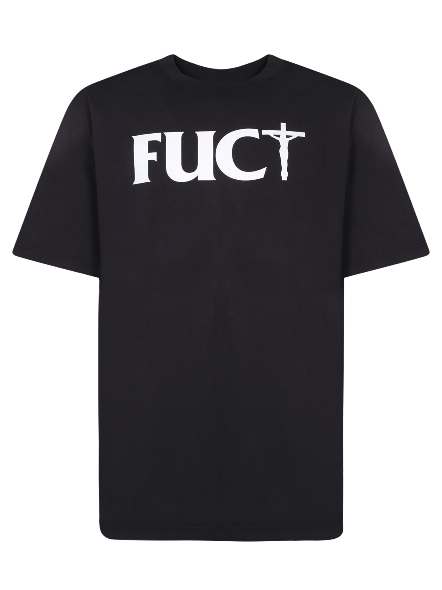 Shop Fuct Crossed  Black T-shirt