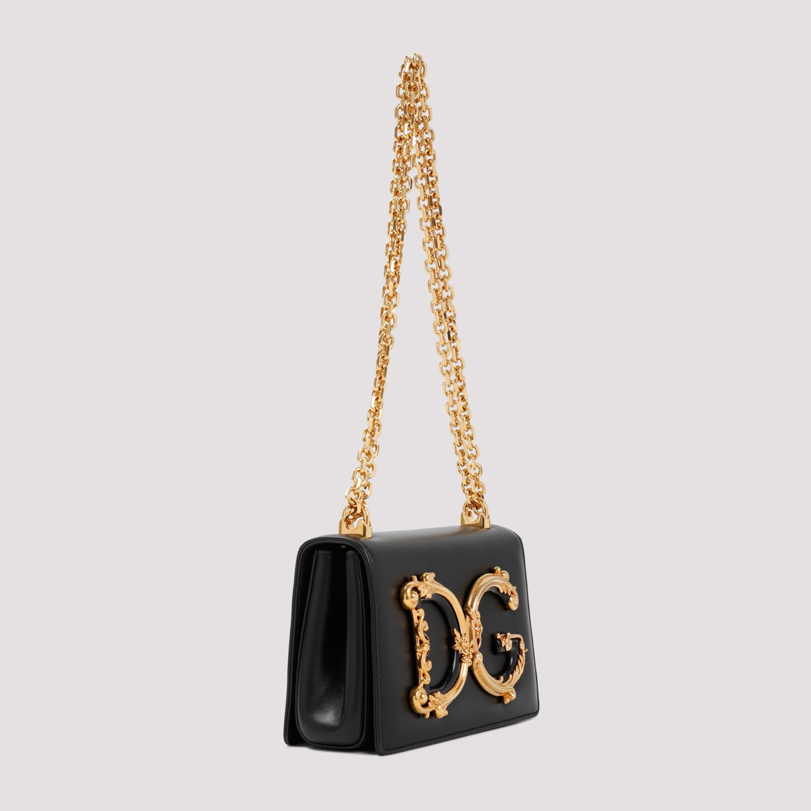 Shop Dolce & Gabbana Clutch Dg Girls In Nero