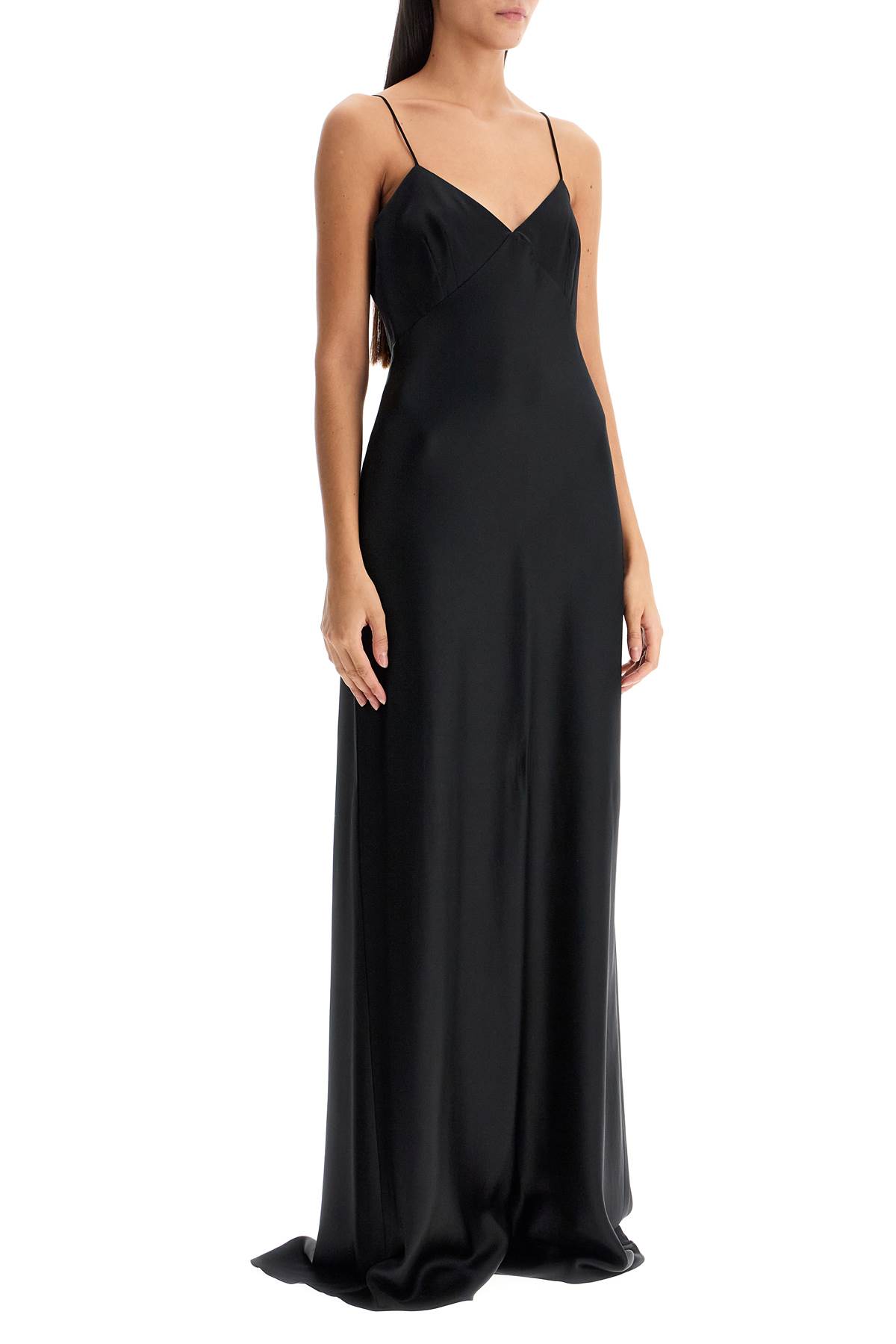 Shop Max Mara Silk Riccio In Nero (black)