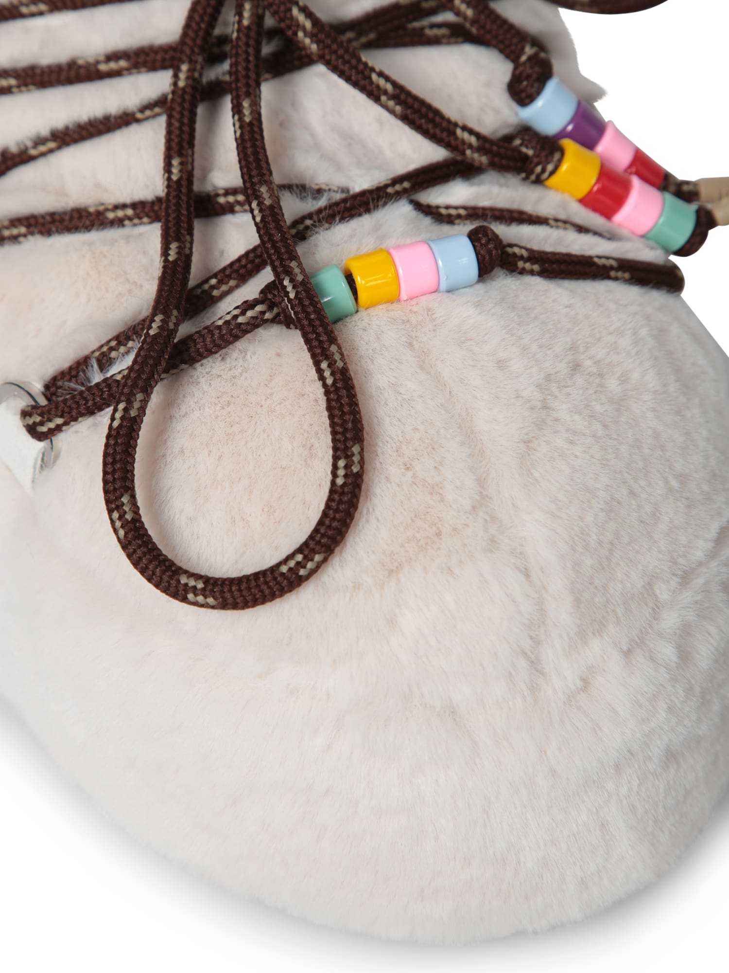 Moon Boot Icon Low Faux-fur Snow Boots In White