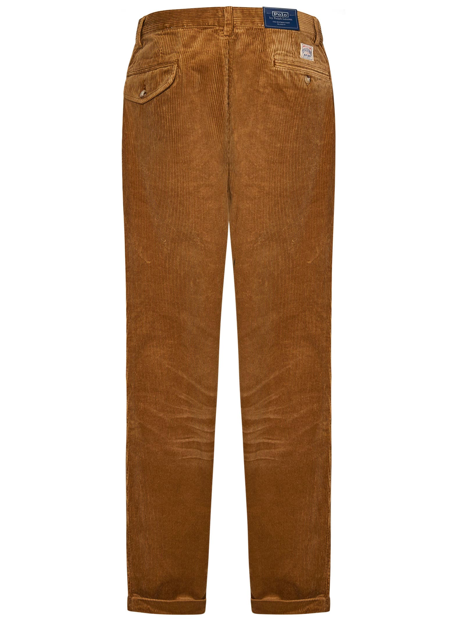 Shop Polo Ralph Lauren Whitman Trousers In Brown