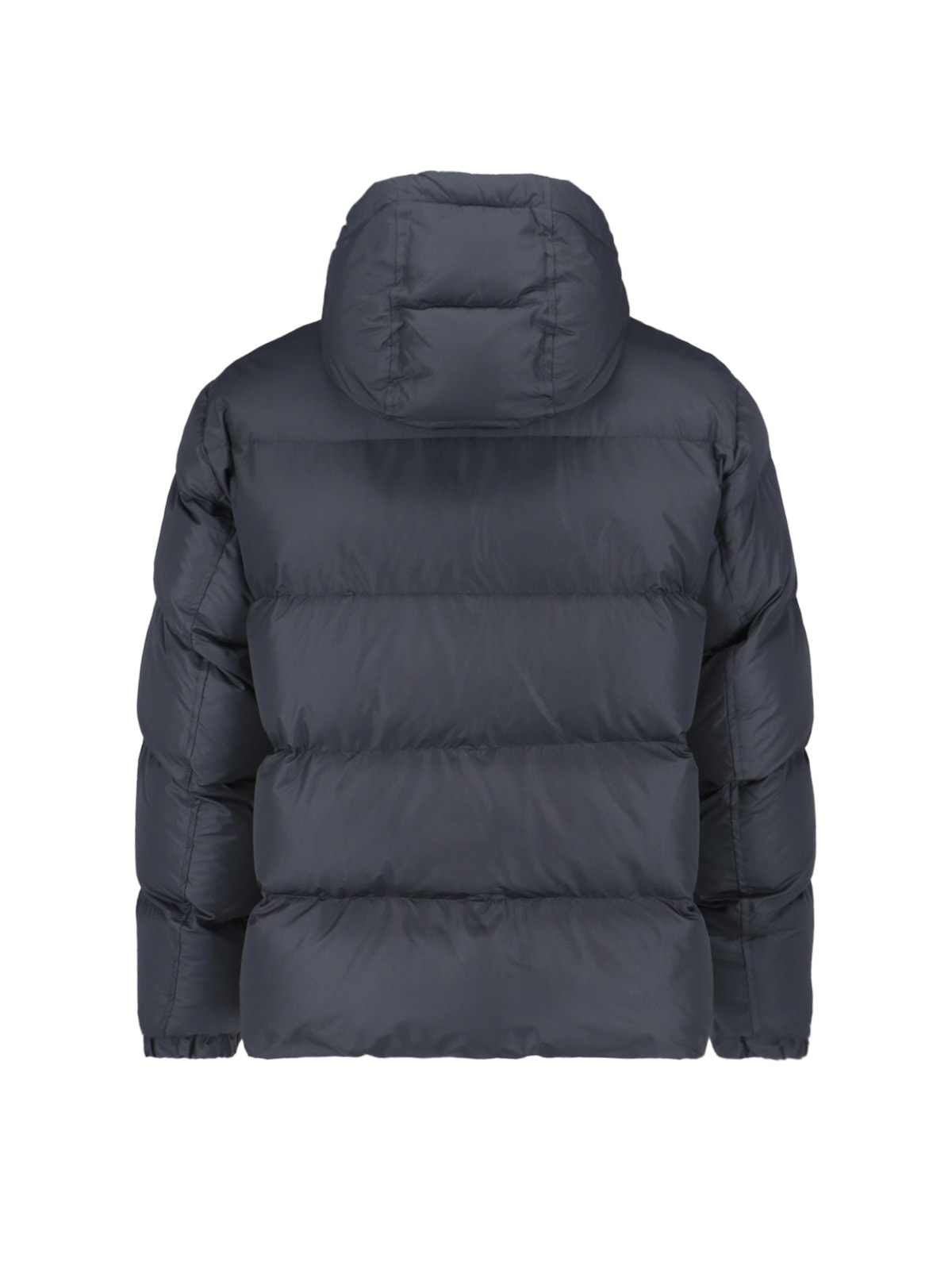 Dolce & Gabbana Giubbotto Imbottito Con Cappuccio In Black
