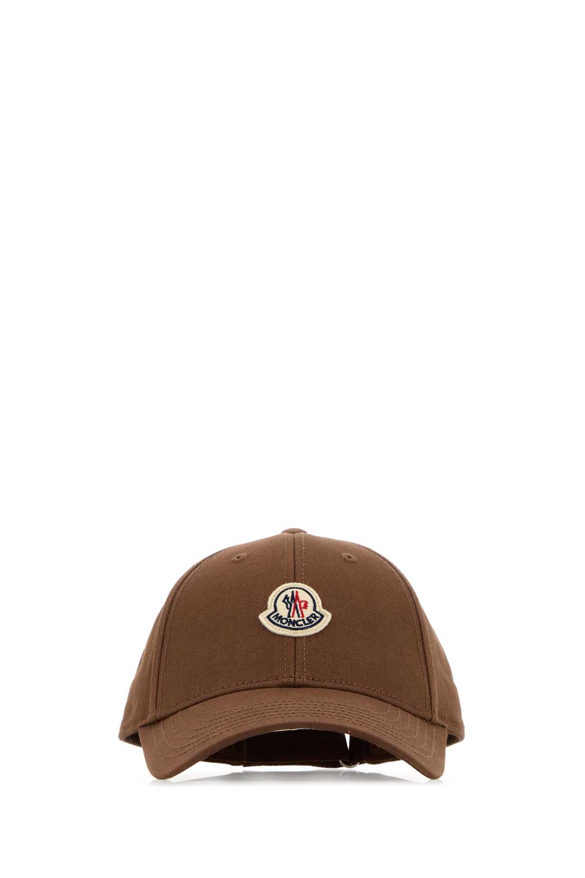 Moncler Brown Cotton Baseball Cap