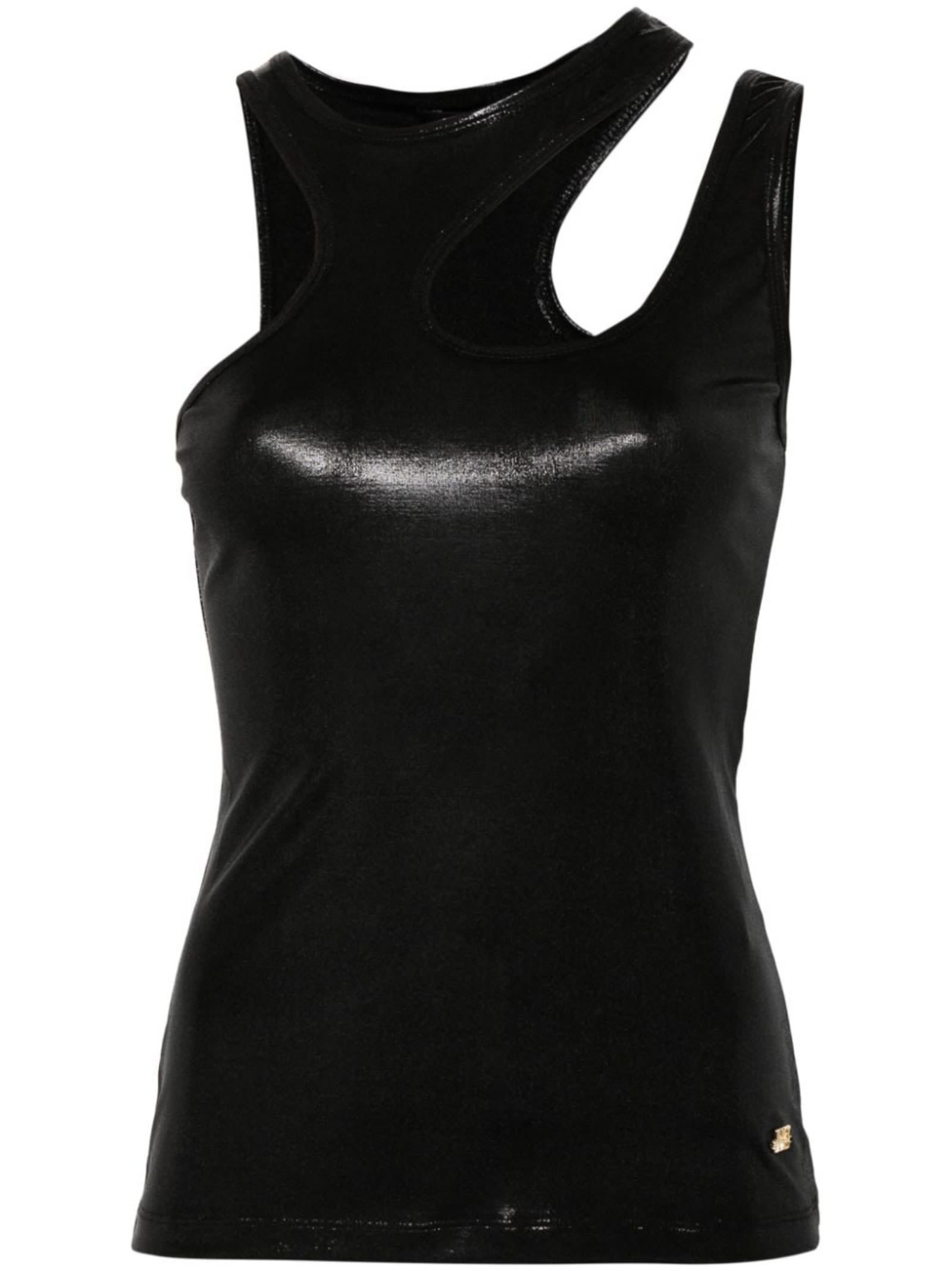 Shop Just Cavalli Top In Black