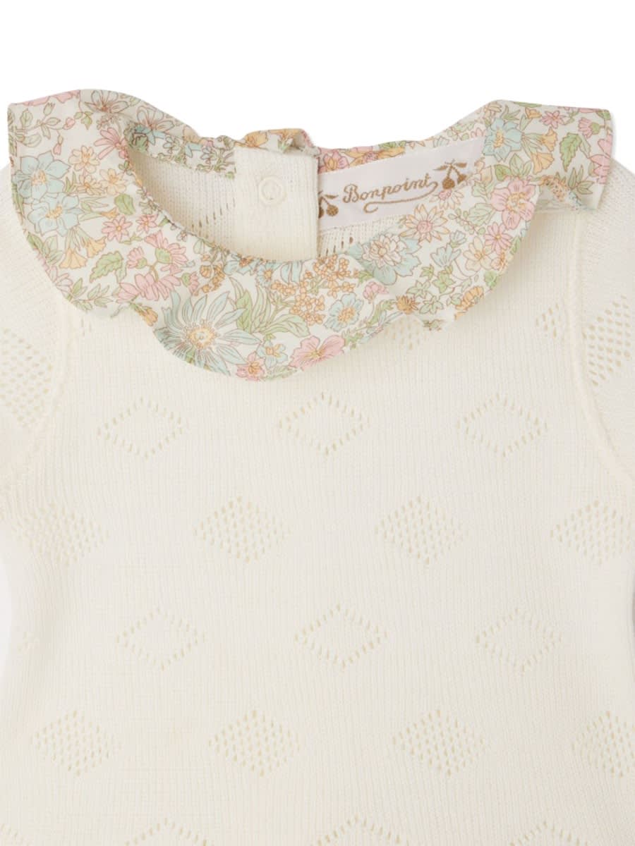 Bonpoint Daisie Trouser Set In Neutral