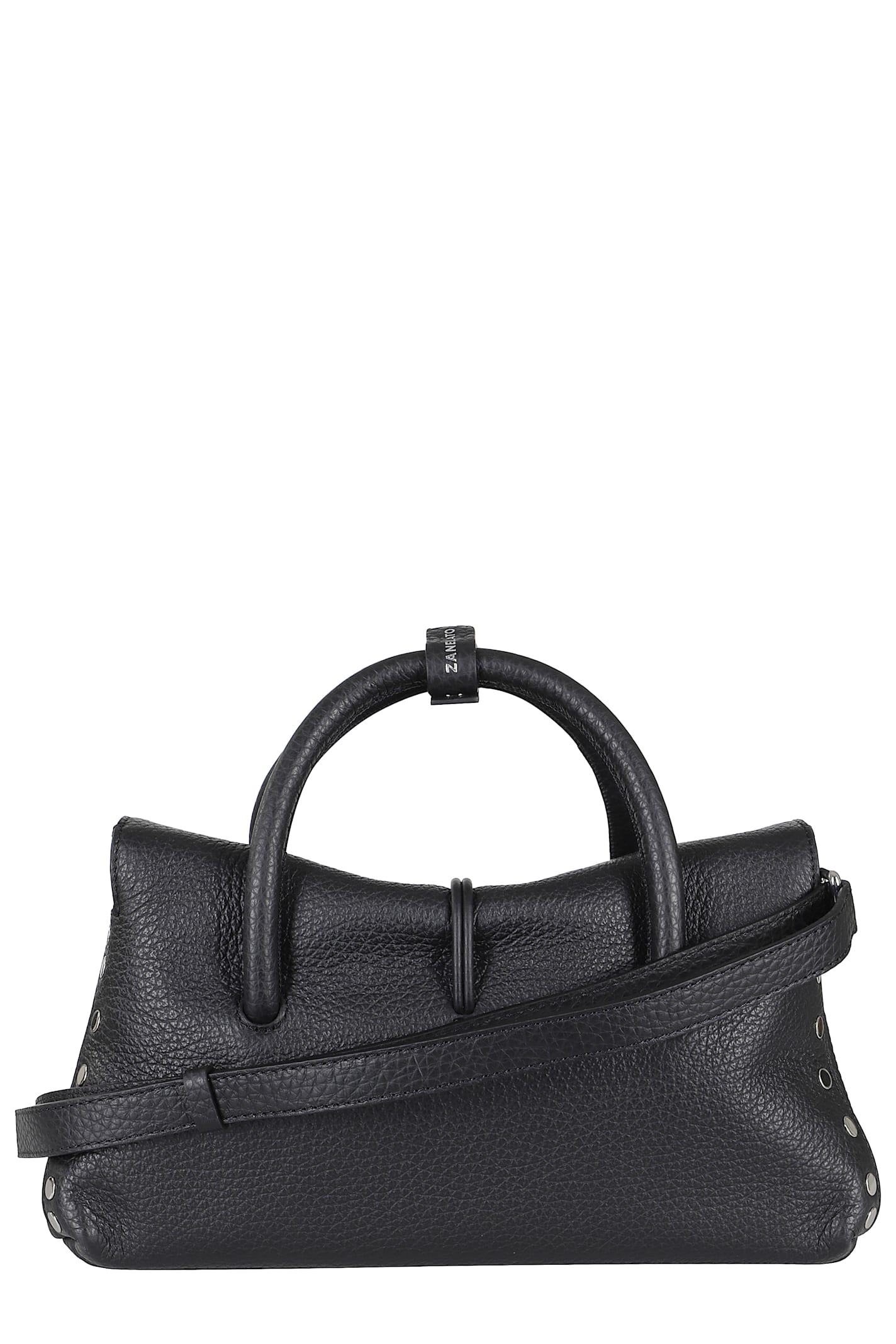 Zanellato Structured Leather Handbag With Dual Handles