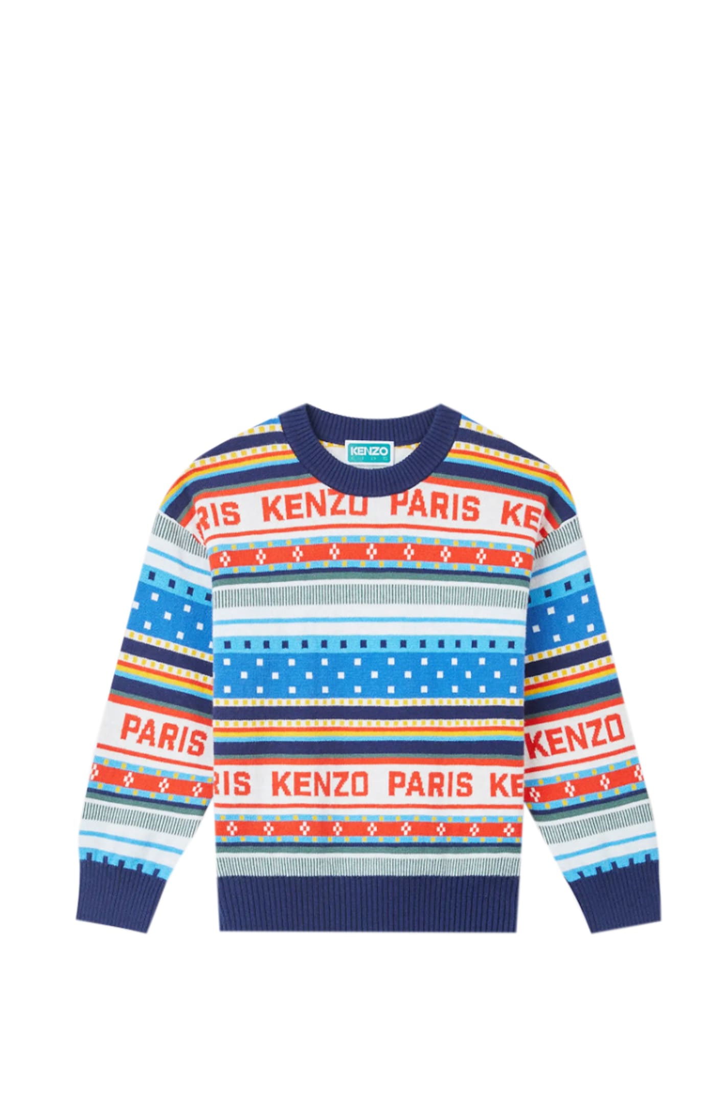 Shop Kenzo Sweater In Multicolor