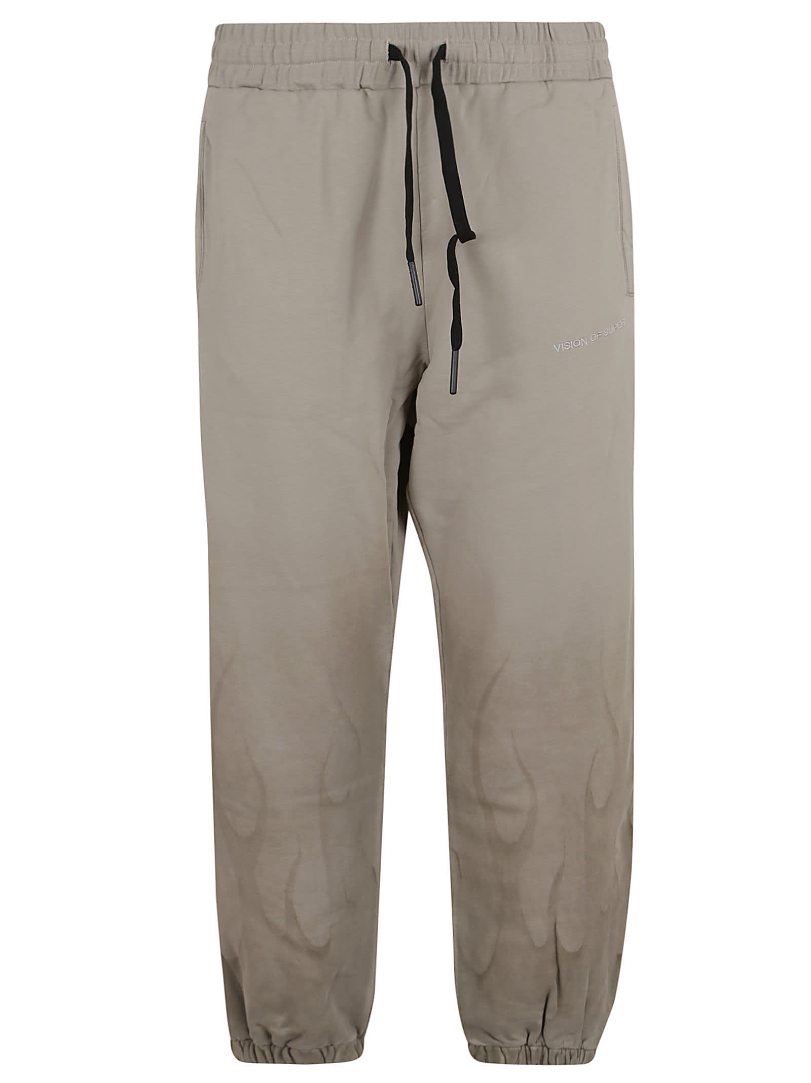 Vision Of Super London Fog Pants With Corrosive Flames In London Fog