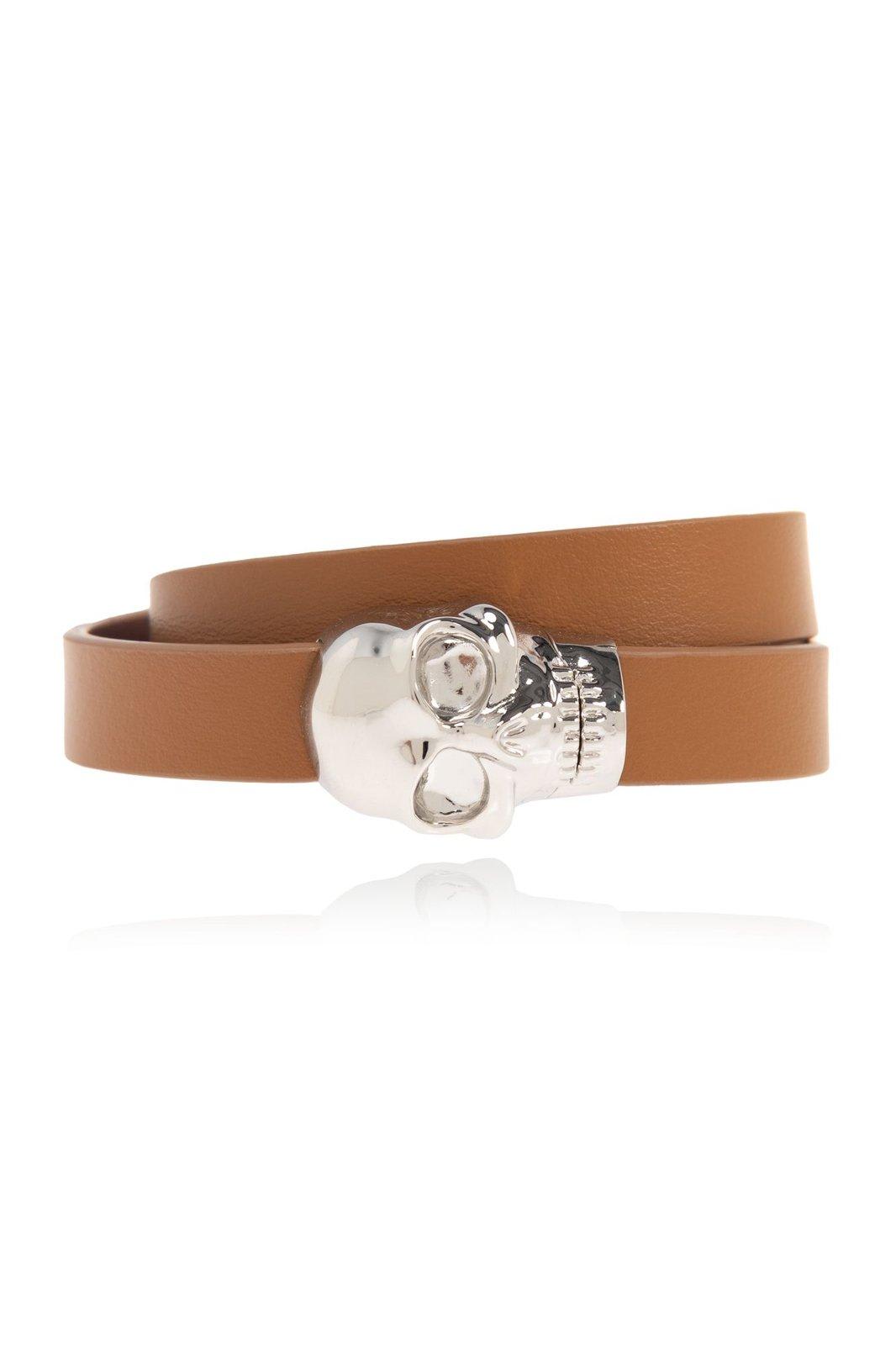 Skull Double Wrap Bracelet