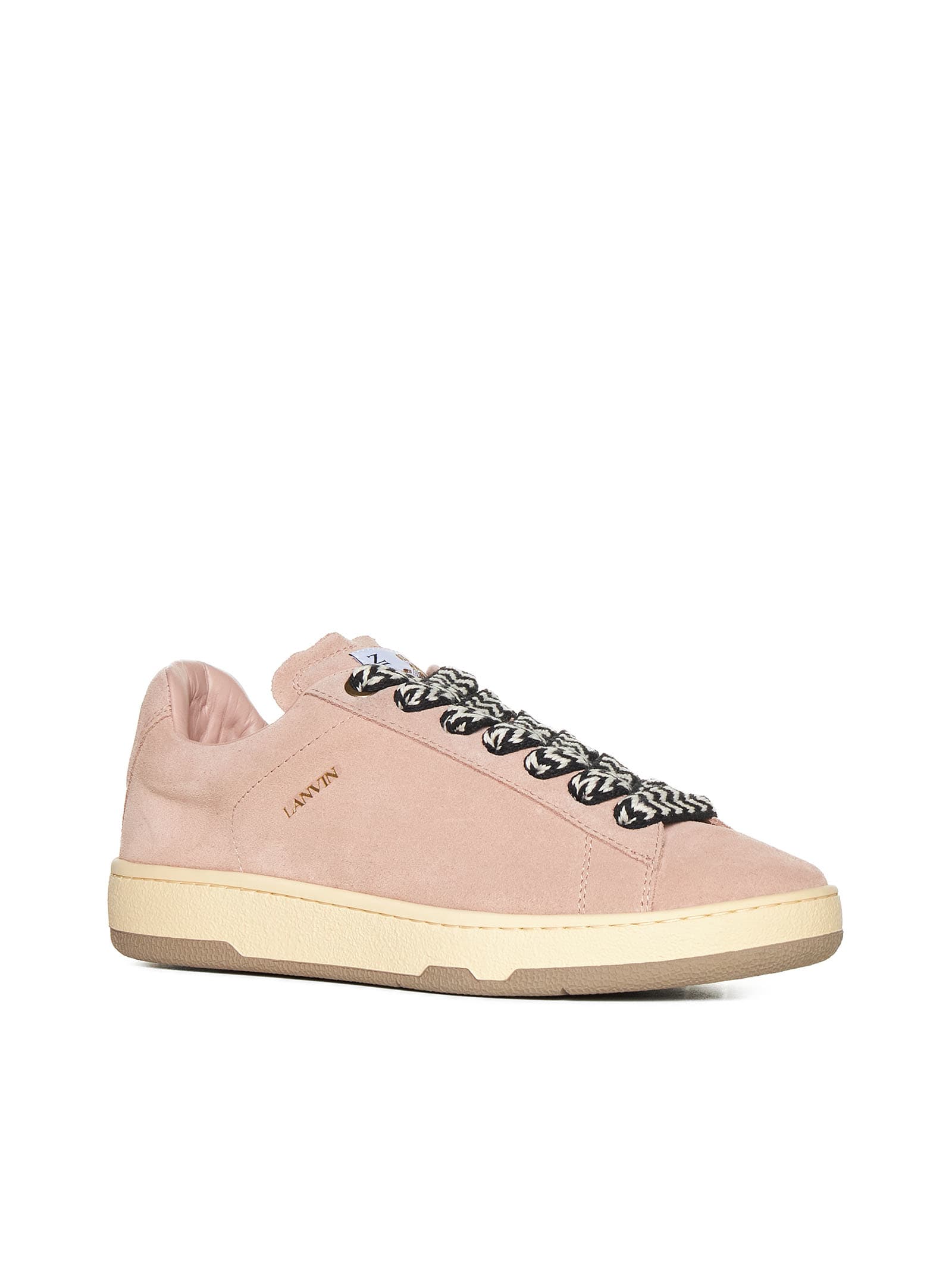 Lanvin Sneakers In Pale Pink