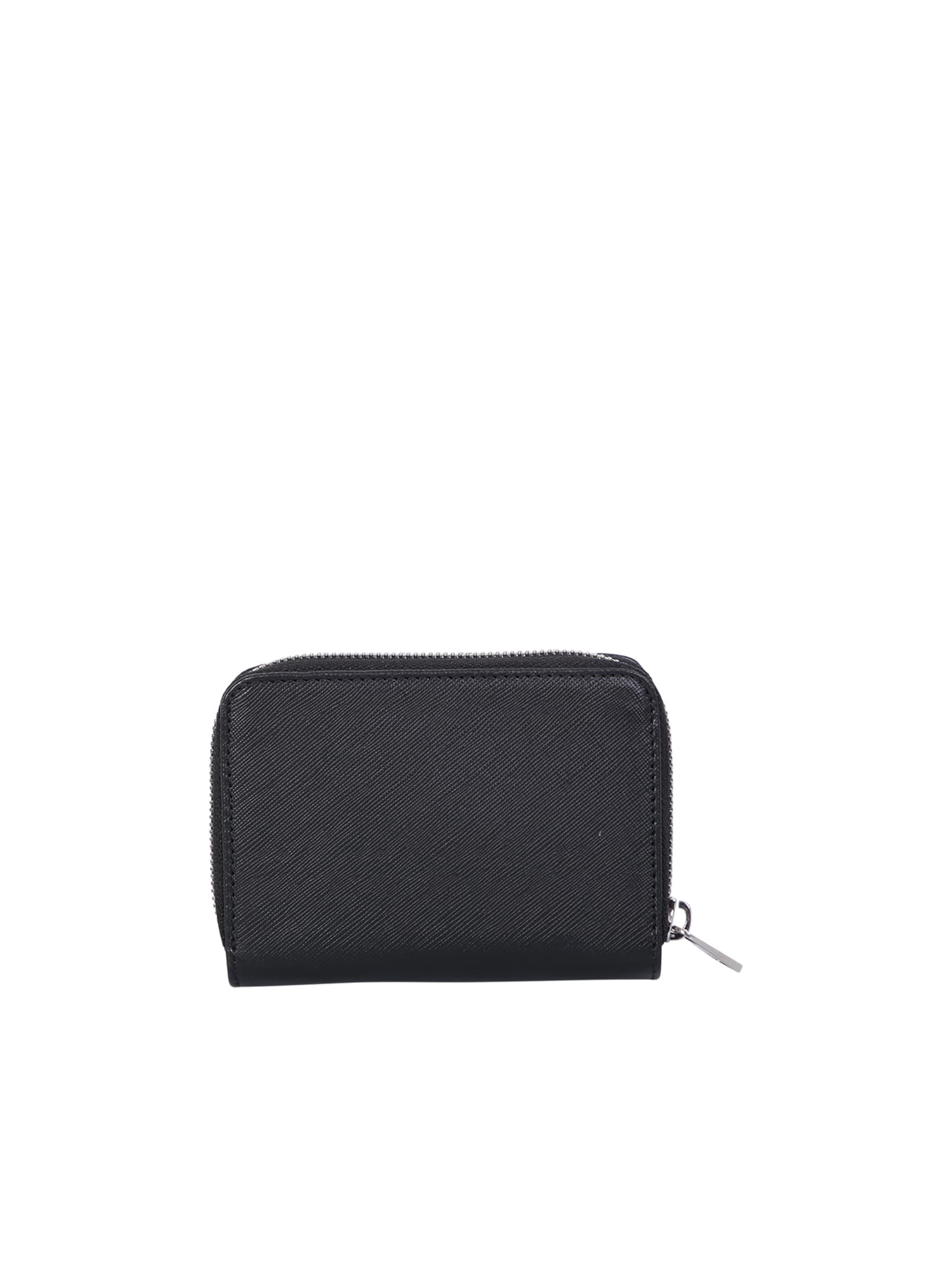 Shop Apc Zip Wallet In Black