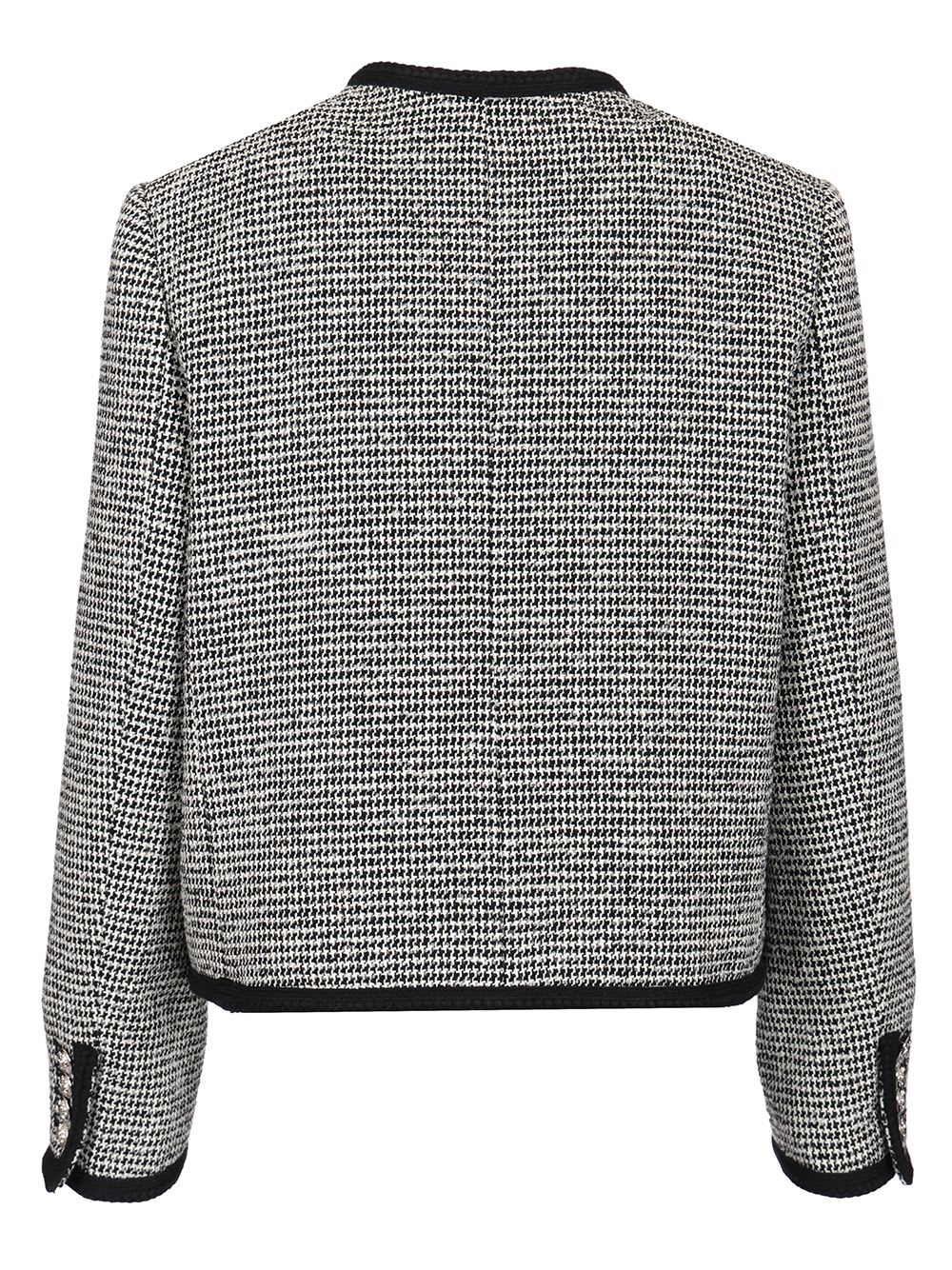 Dunst Boucle Tweed Jacket Jackets Grey In Grey