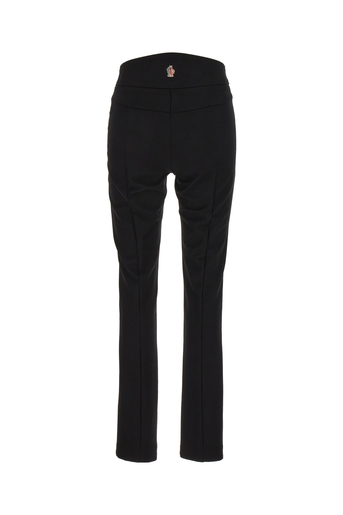 Shop Moncler Black Stretch Nylon Blend Pant In 999