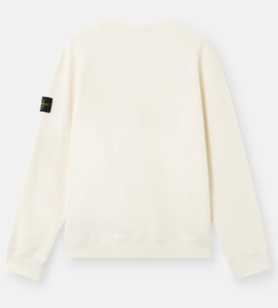 Stone Island 6100028 Brushed Cotton Fleece Sweatshirt In Multi