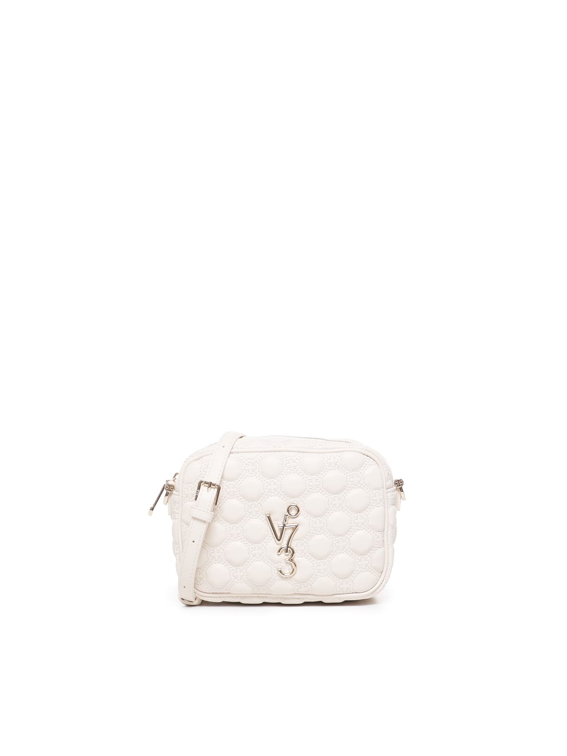 Shop V73 Eva Shoulder Bag In Beige