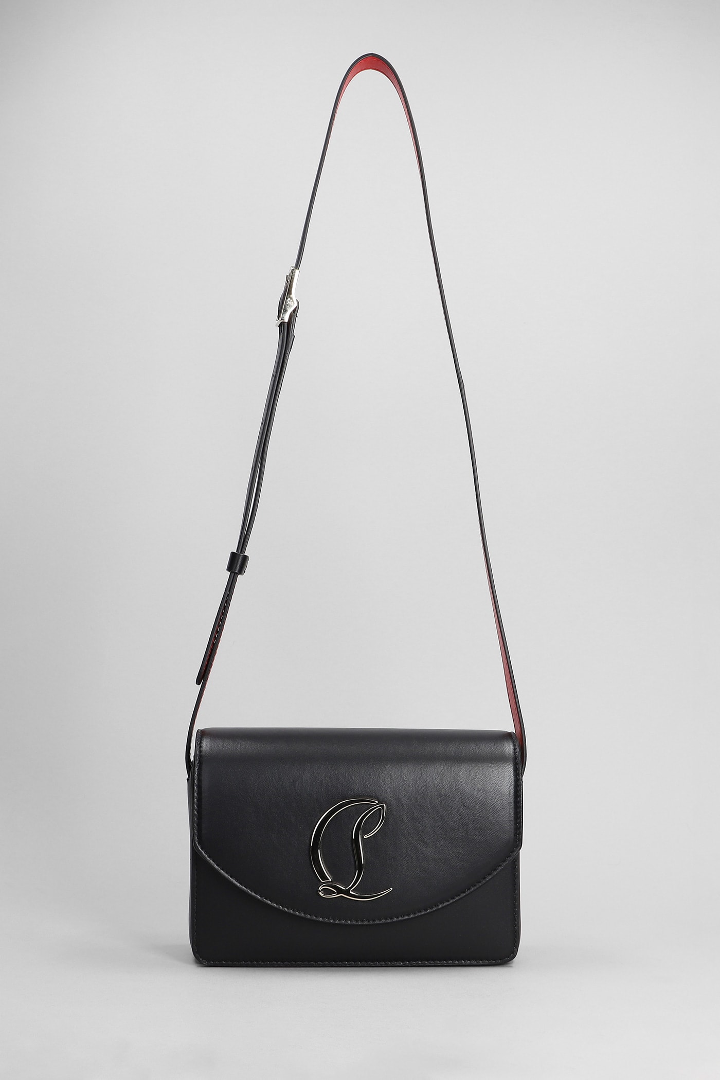 Loubi54 Shoulder Bag In Black Leather