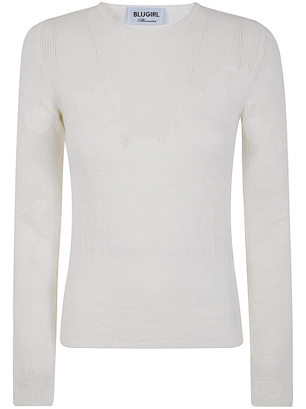 BLUGIRL ROUND NECK SWEATER 