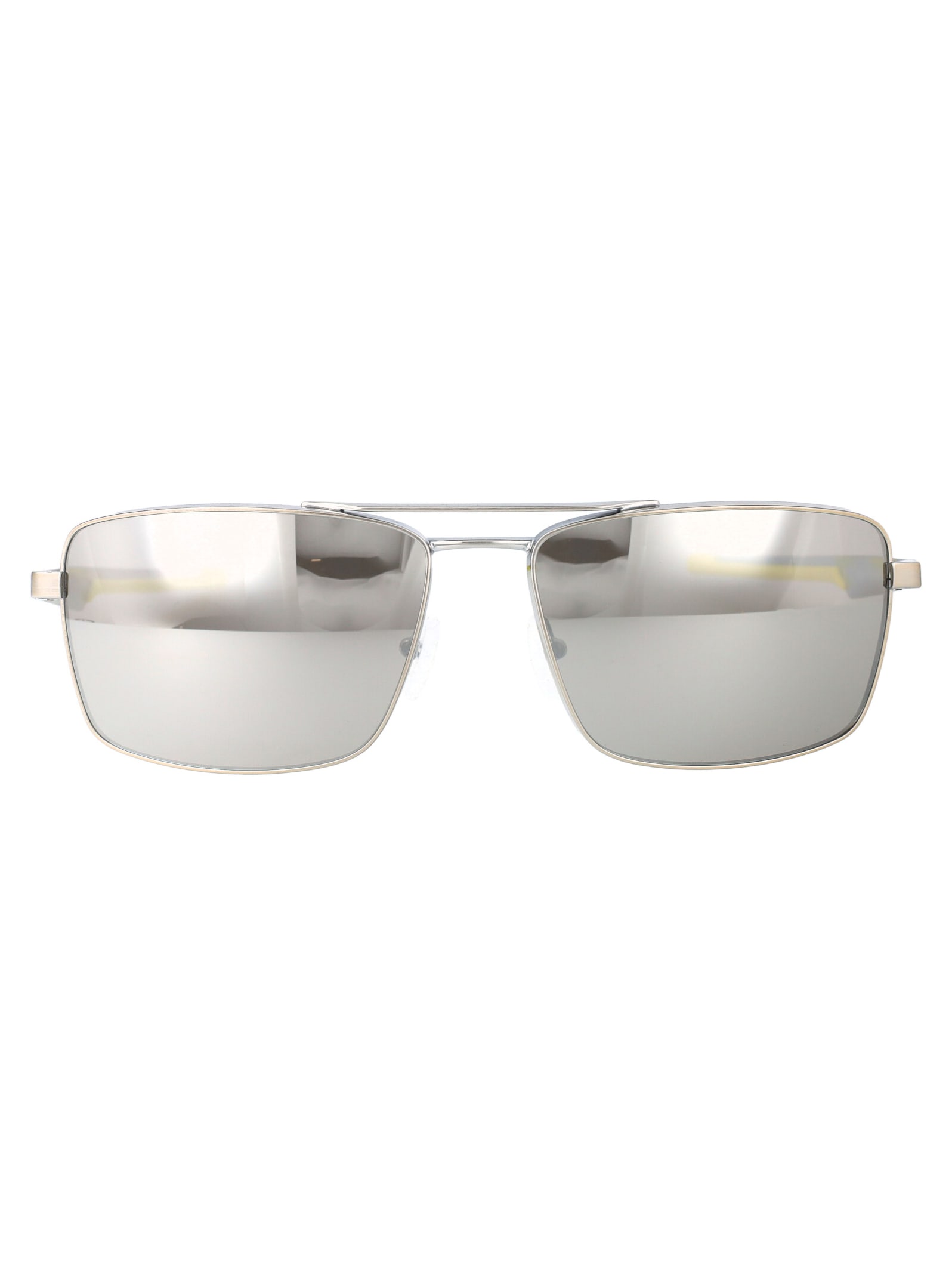 Ferrari 0fz5001 Sunglasses In 107/6g Brushed Silver