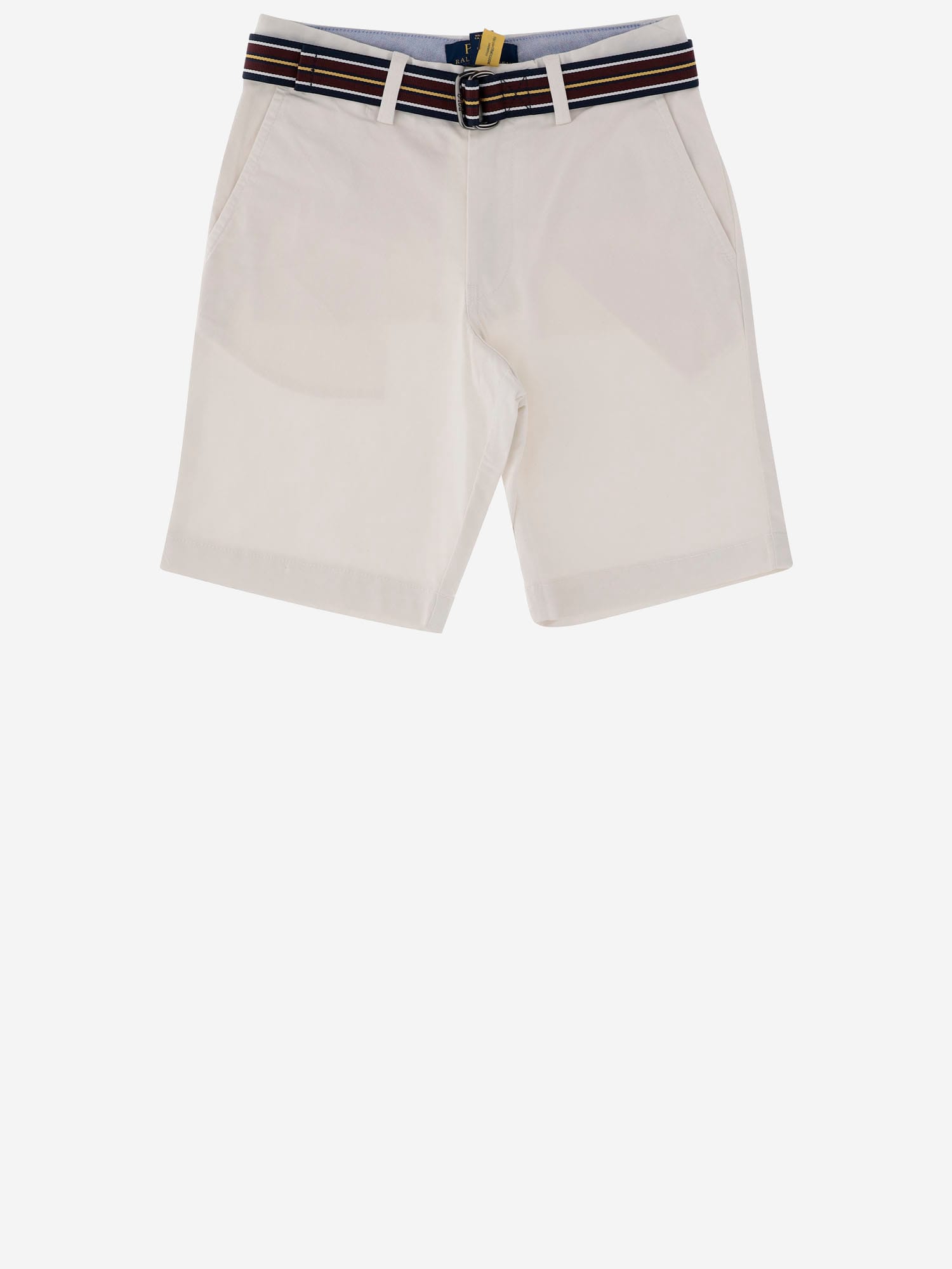 Polo Ralph Lauren Stretch Cotton Short Pants In White