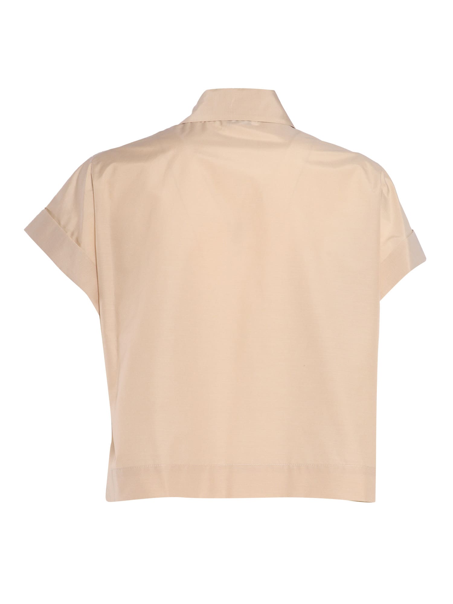 Shop Peserico Blouse In Beige