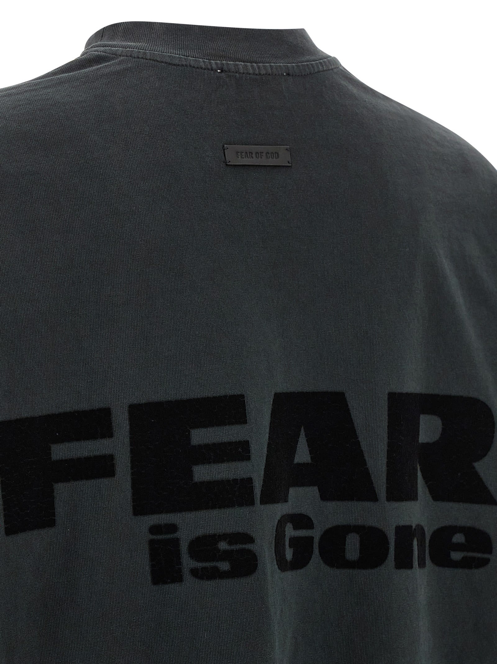 Fear Of God Overcome Challenges Graphic T-shirt In Black