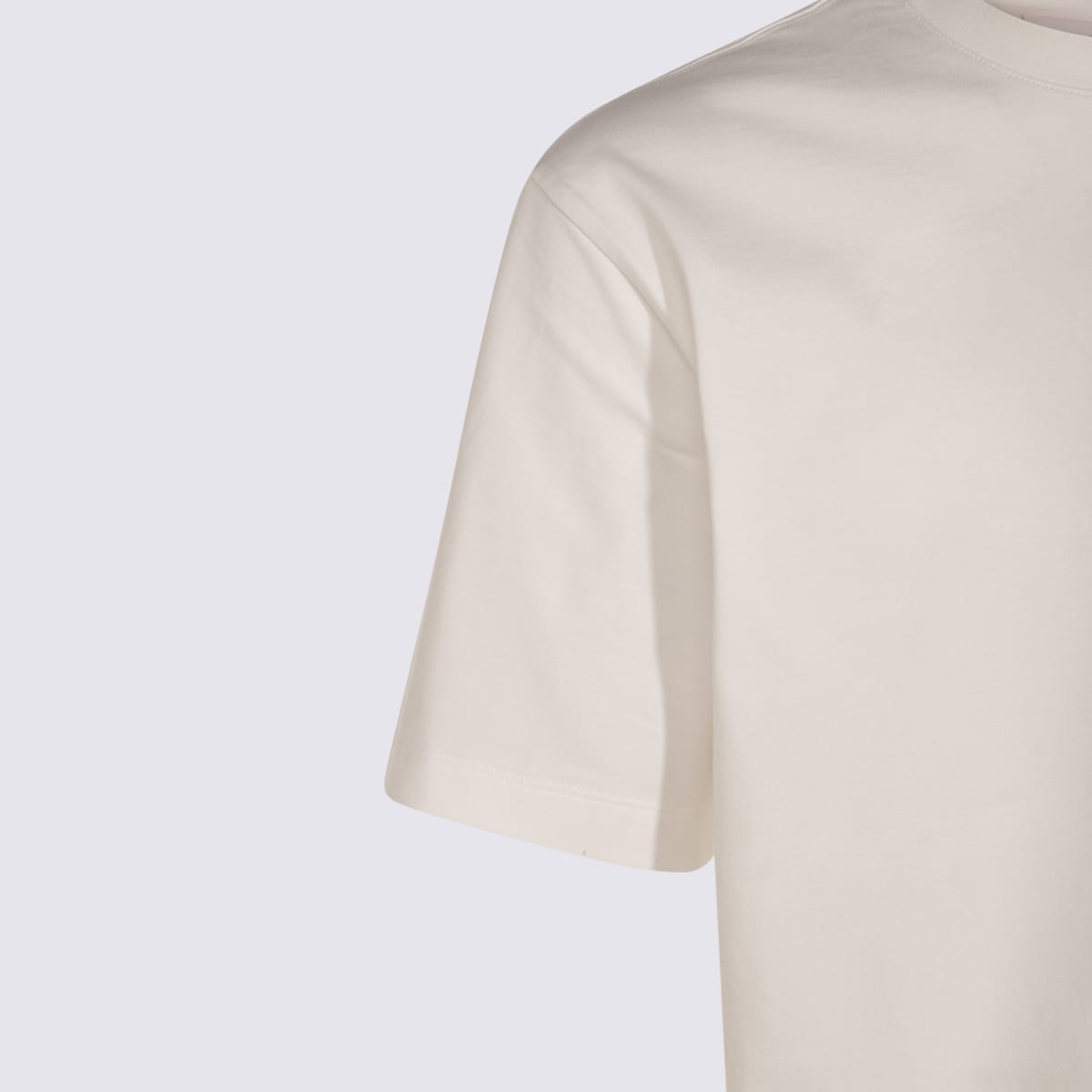 Y-3 White Cotton T-shirt In White