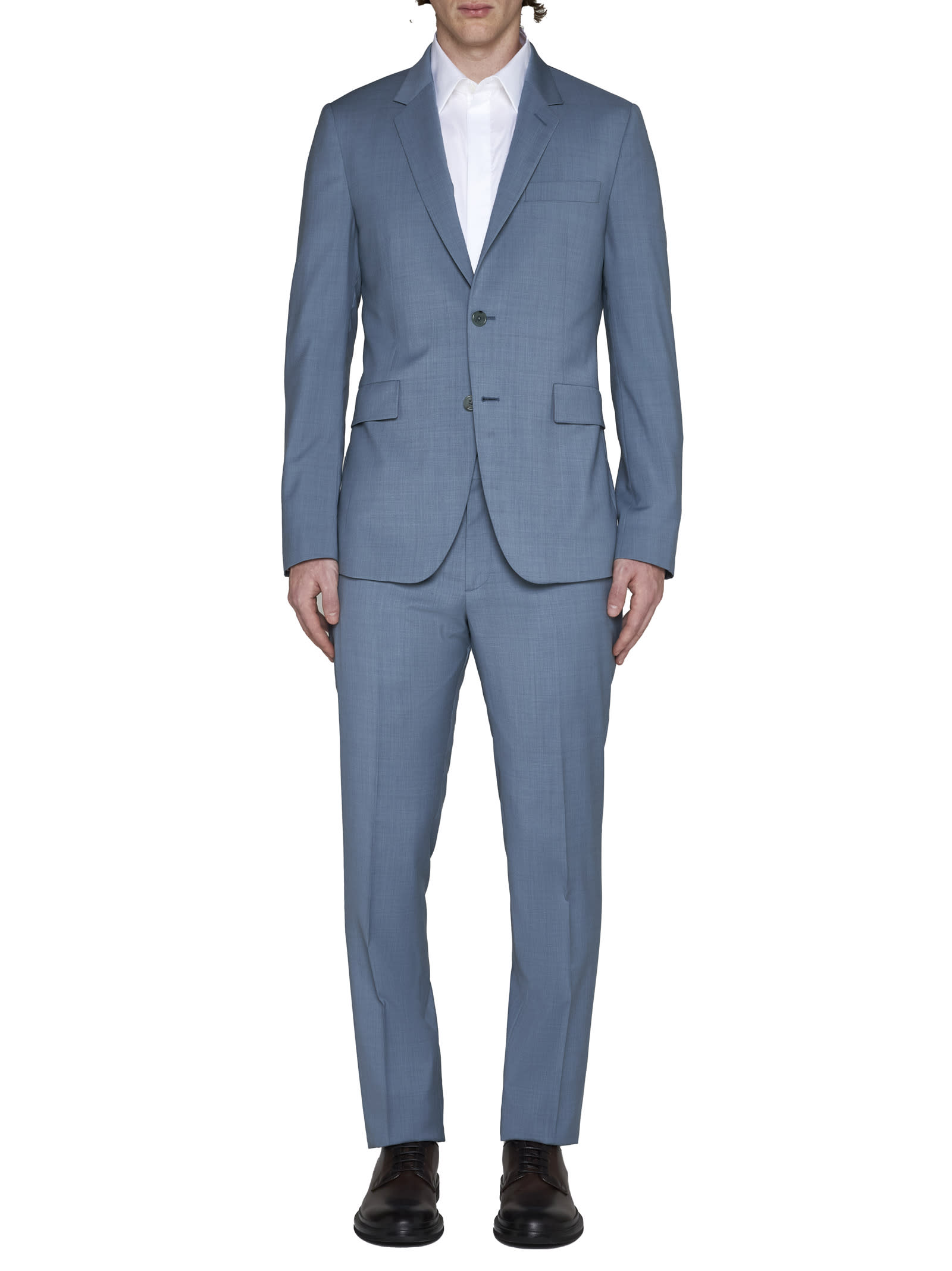 Shop Paul Smith Suit In Ptblu