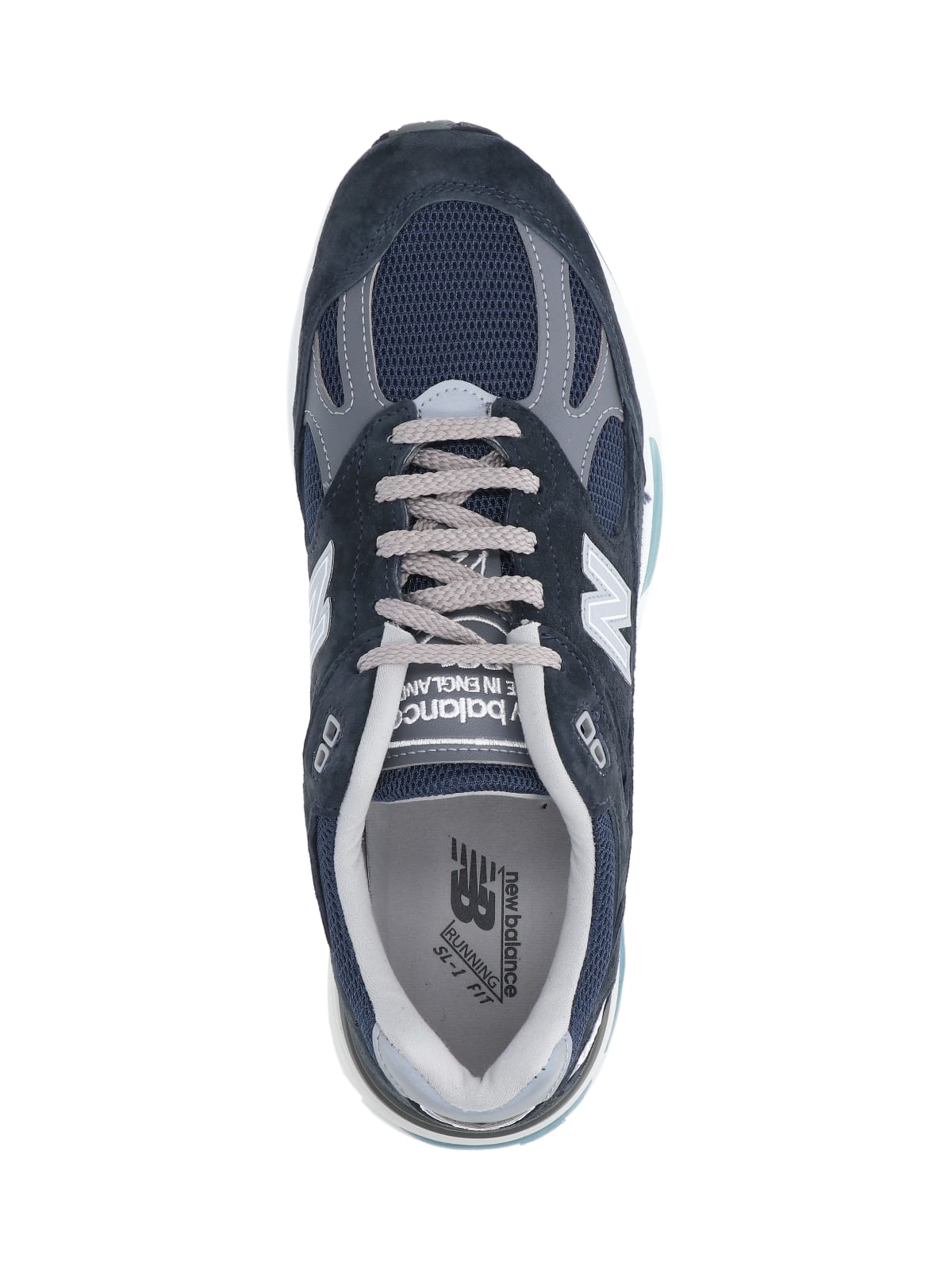 Shop New Balance Made In Uk 991v2 Sneakers In Blue