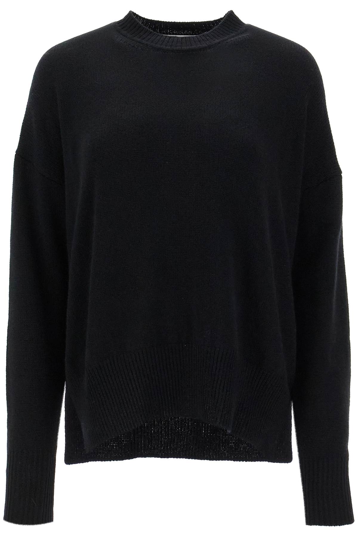 Shop Jil Sander Oversized Cashmere Sweater In Black (black)