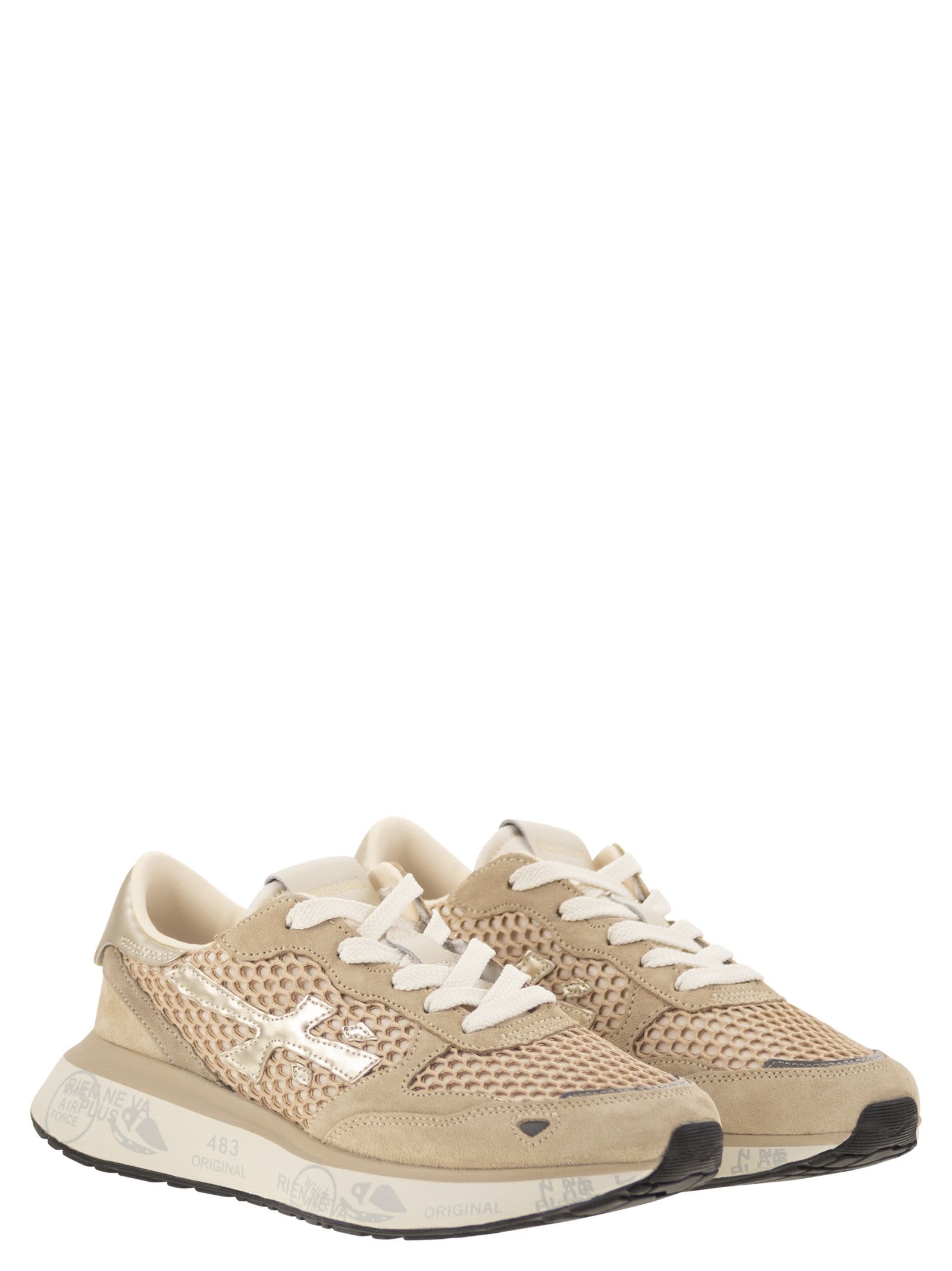 Premiata Lauryn 7486 - Sneakers In Nude