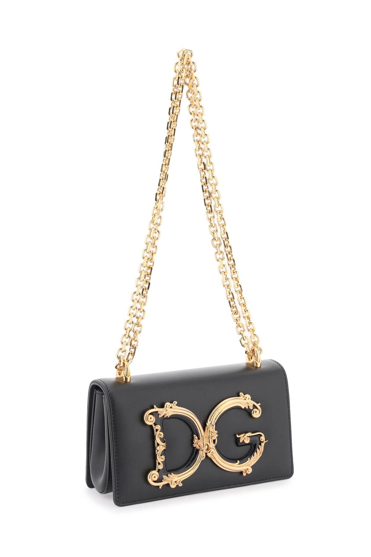 Shop Dolce & Gabbana Dg Girls Mini Bag In Nero (black)