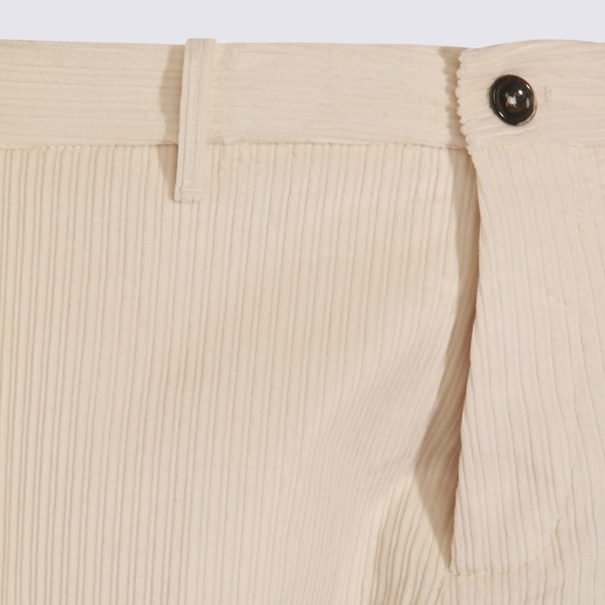 Nine In The Morning Pinwale Corduroy Trousers In Neutral