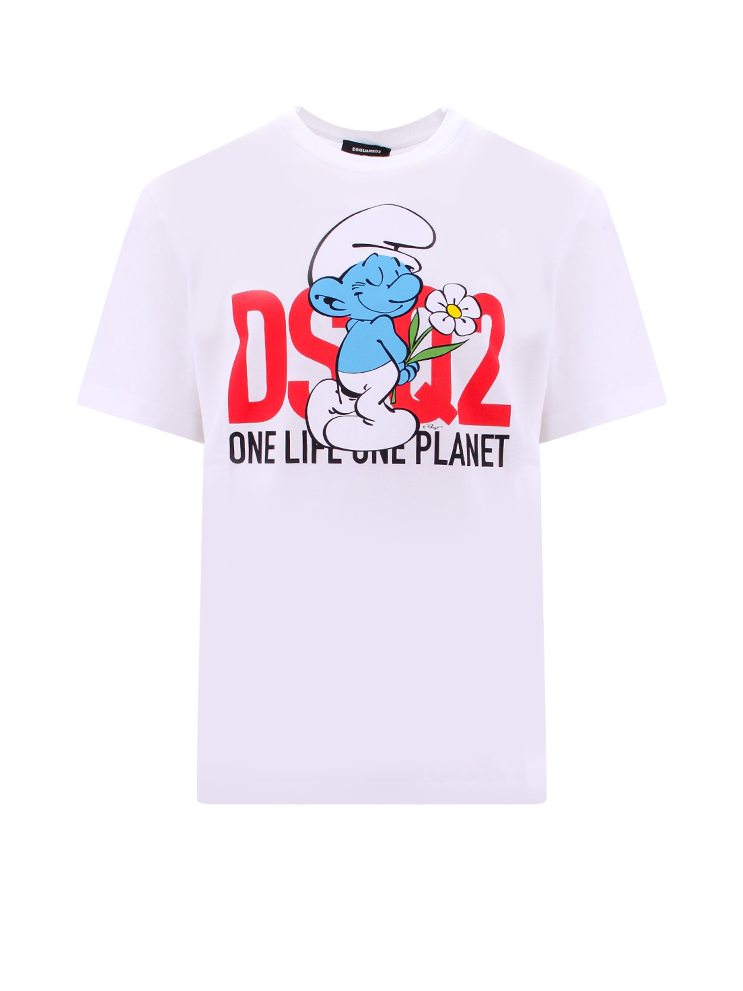 Dsquared2 Smurf In Love T-shirt In White | ModeSens