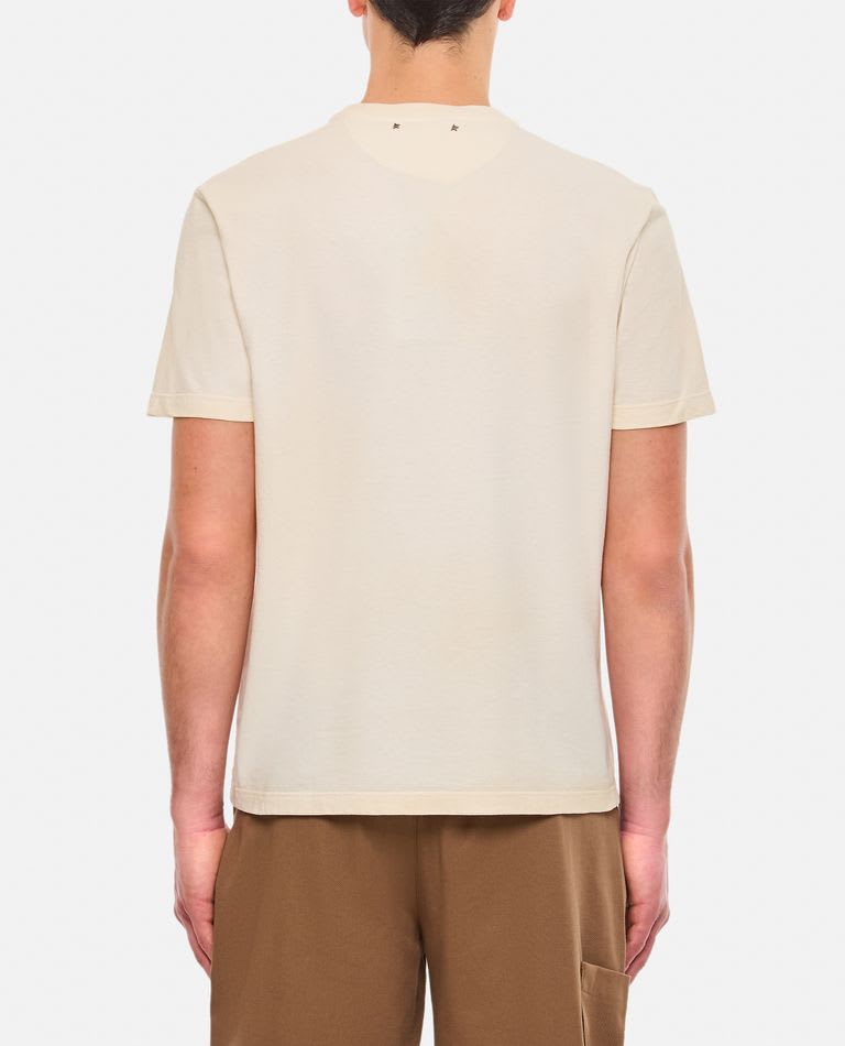 Shop Golden Goose Cotton Regular T-shirt In White