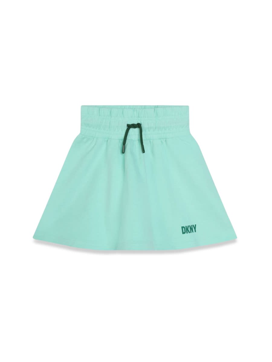Shop Dkny Skirt In Green