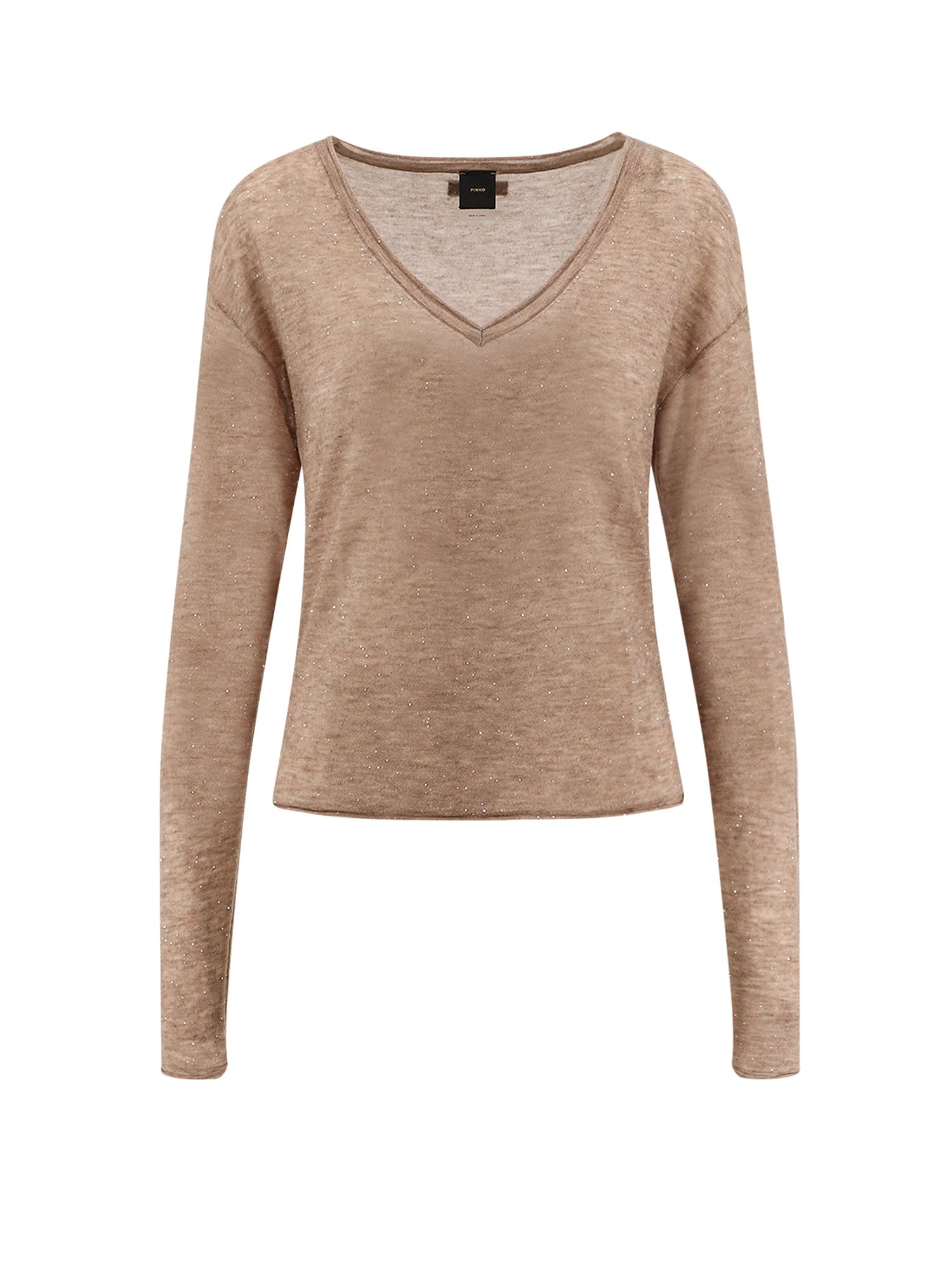Salomone Wool Sweater With Micro Sequins