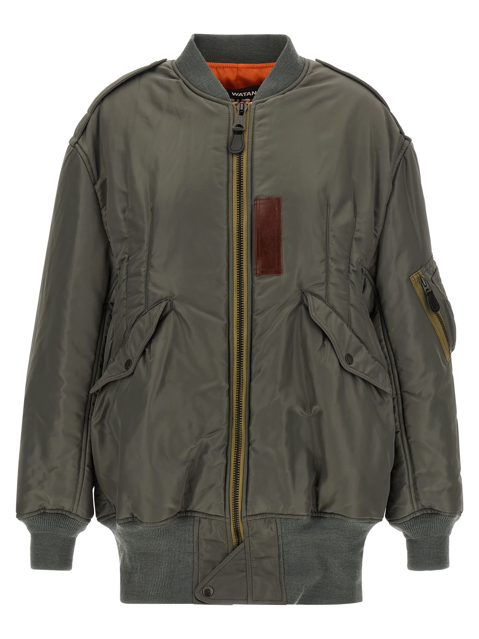Junya Watanabe Zippered Casual Jacket In Green