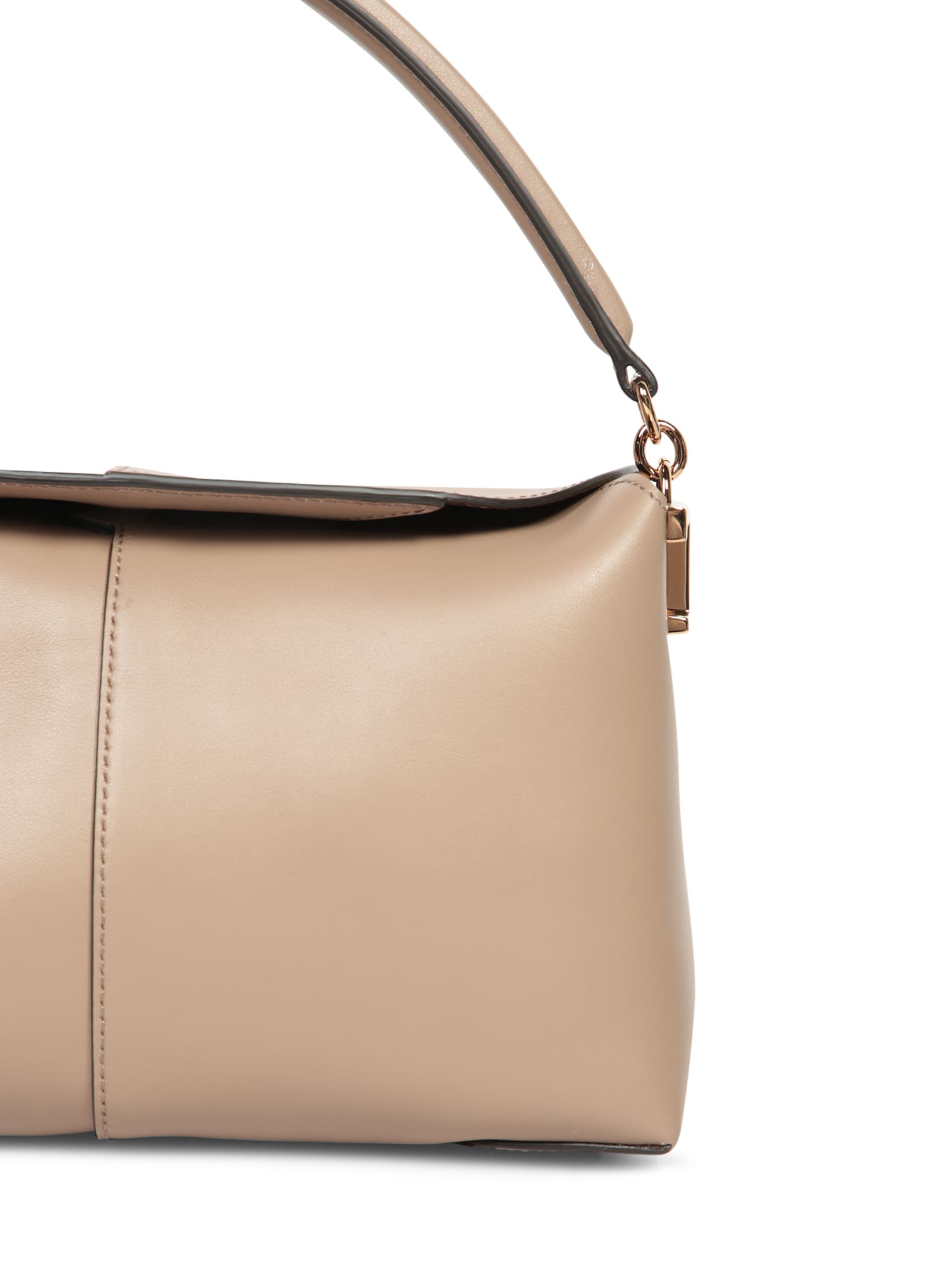 TOD'S TORTORA RIBBON MINI BAGUETTE BAG 