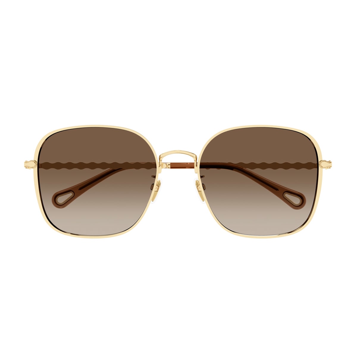 CHLOÉ CHLOÉ CH0255SK LINEA CHLOÉ 003 GOLD BROWN SUNGLASSES 