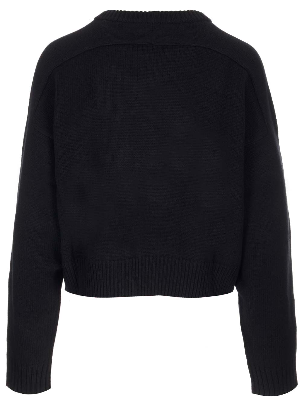 Shop Loulou Studio Boxy Fit Sweater In Black