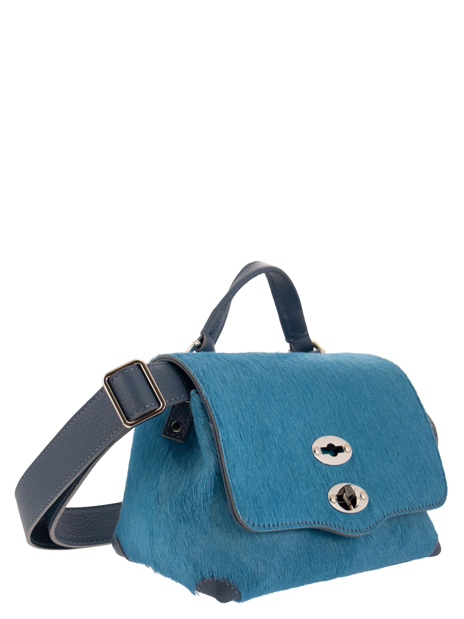 Zanellato Designer Handbags Postina My Little Pony - Baby Handbag In Light Blue