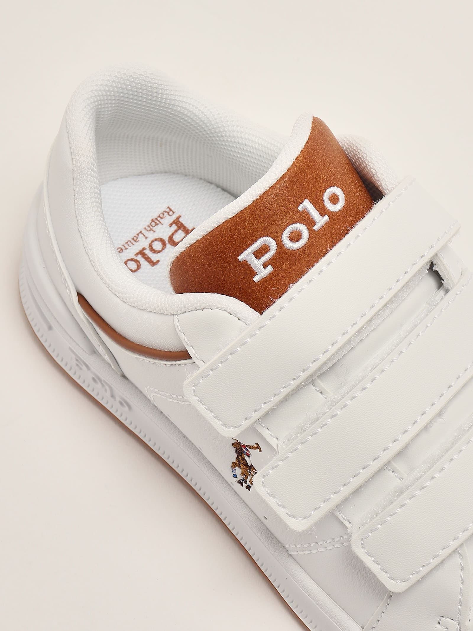 Polo Ralph Lauren Sneakers Bambino Colore Bianco