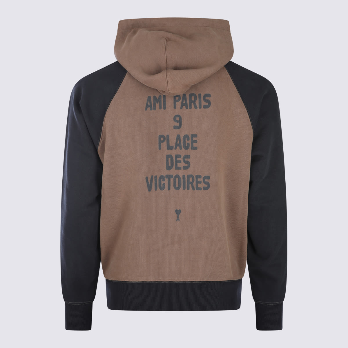 Ami Alexandre Mattiussi Ami Paris Men Cotton Colorblock Hoodie In Multi